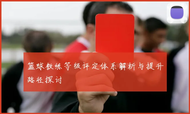 篮球教练等级评定体系解析与提升路径探讨